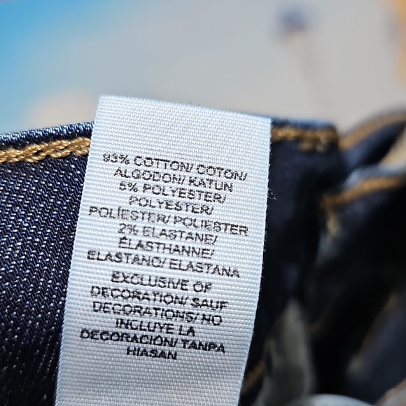 Lucky Brand Skinny Jeans in Dark Indigo Size 0/25 - Picture 6 of 7